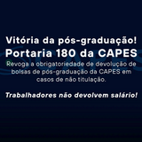  Portaria 180 da CAPES APG UFG quadrado