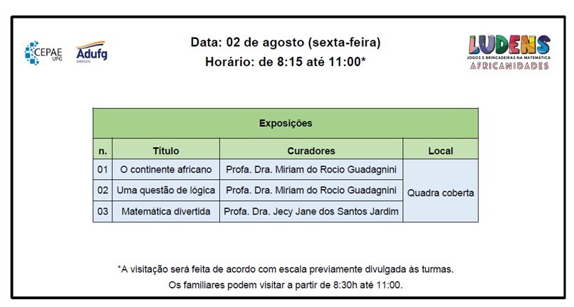 Programação-Exposições