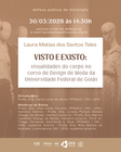 Convite Defesa - Laura Matias
