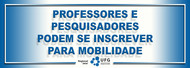 Professores e pesquisadores podem se inscrever para mobilidade