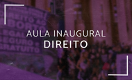 Aula Inaugural Direito UFJ