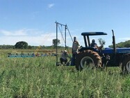 Plataforma acessória para pulverização