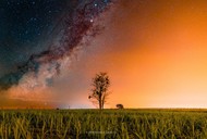 Via Láctea e Luzes das Cidades