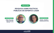 Pesquisa sobre Políticas Públicas de Esporte e Lazer