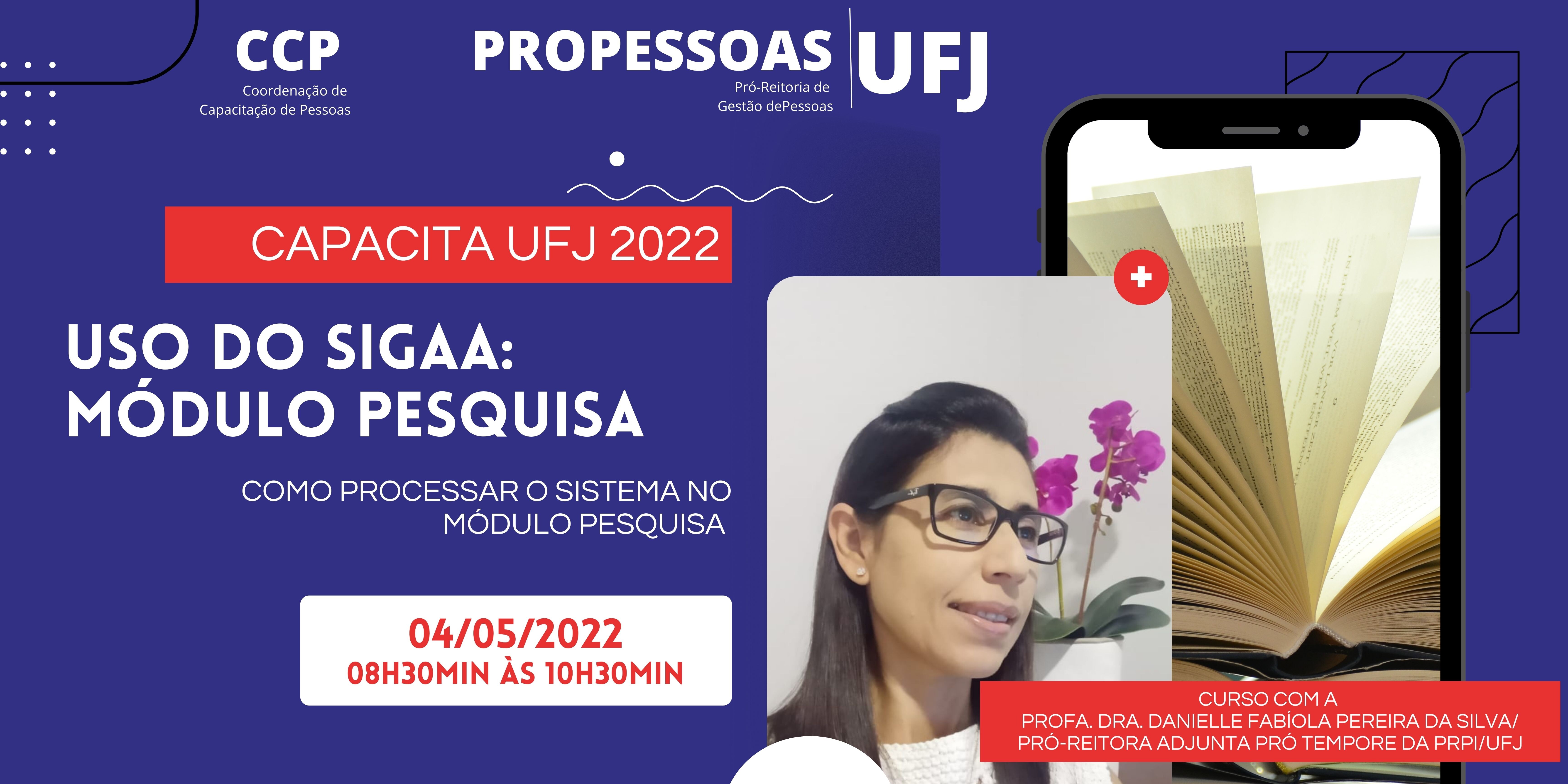CAPACITA UFJ: Módulo Pesquisa
