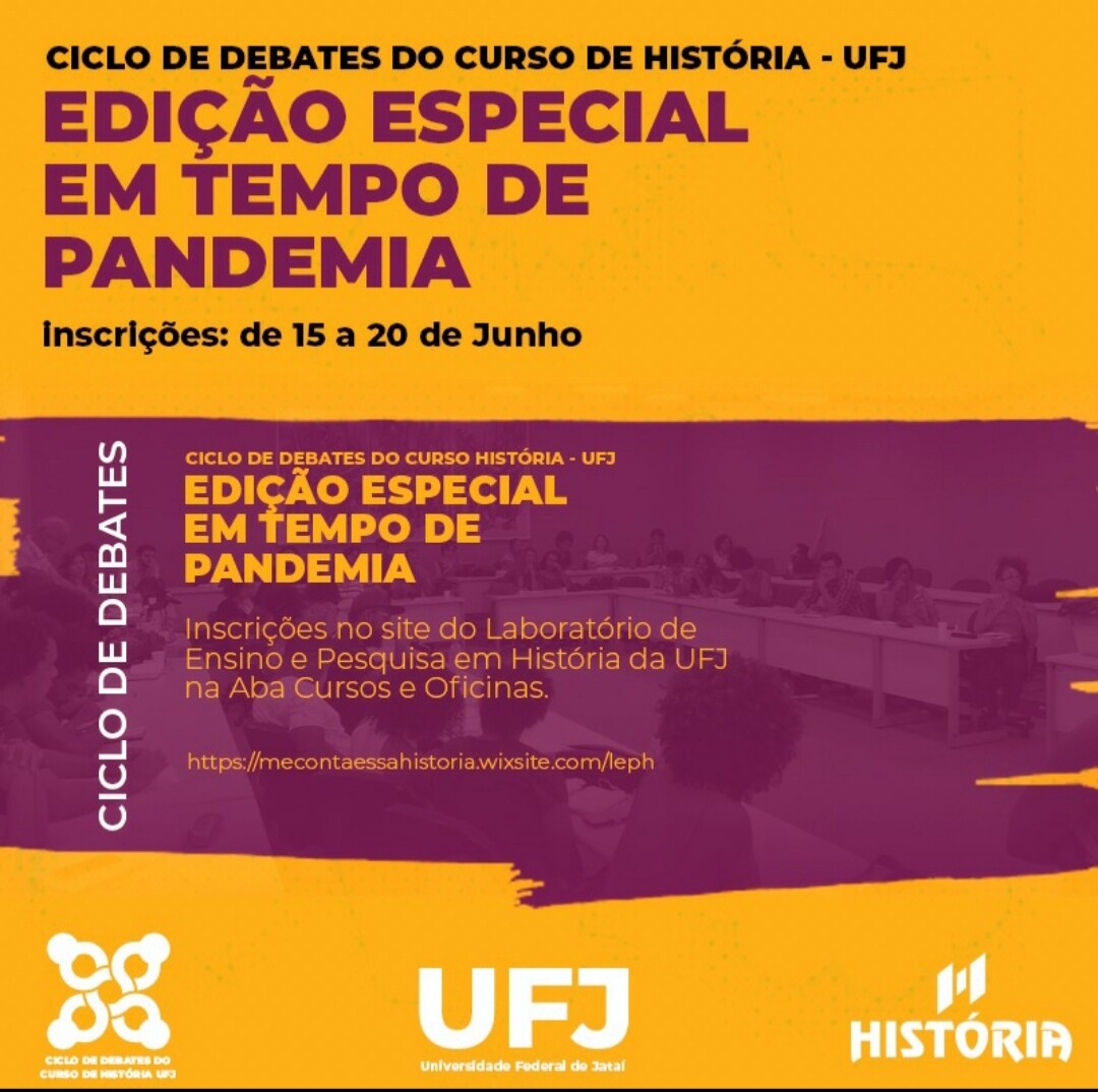 Ciclo de debates - Em tempo de pandemia