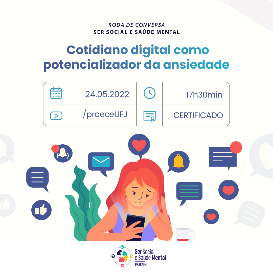 Cotidiano digital como potencializados da ansiedade