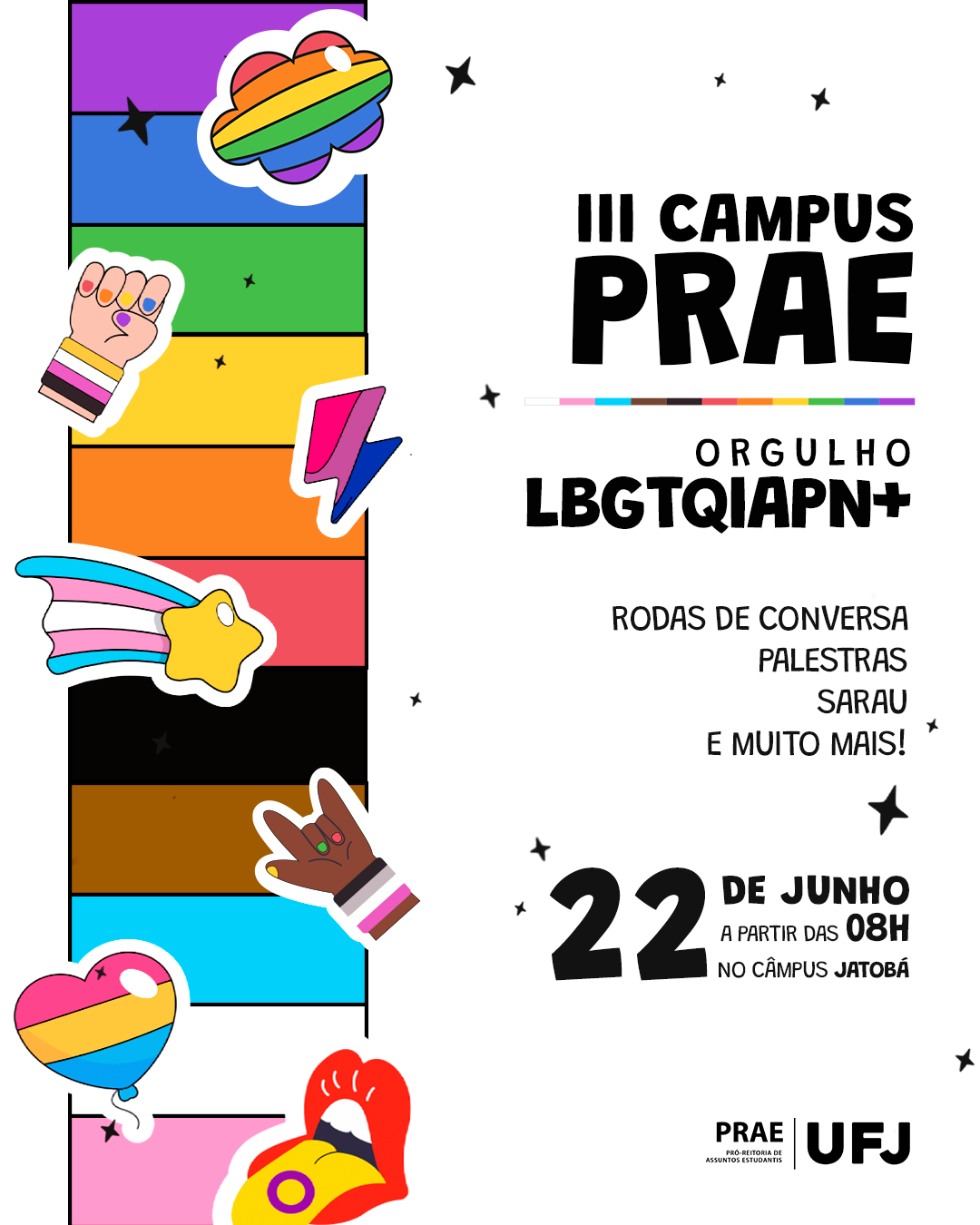 III Campus Prae Orgulho LGBTQIAPN+