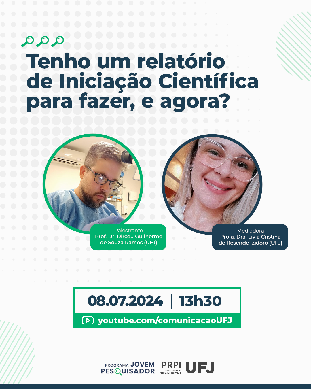 Palestra - Tenho um relatorio de iniciacao cientifica para fazer e agora
