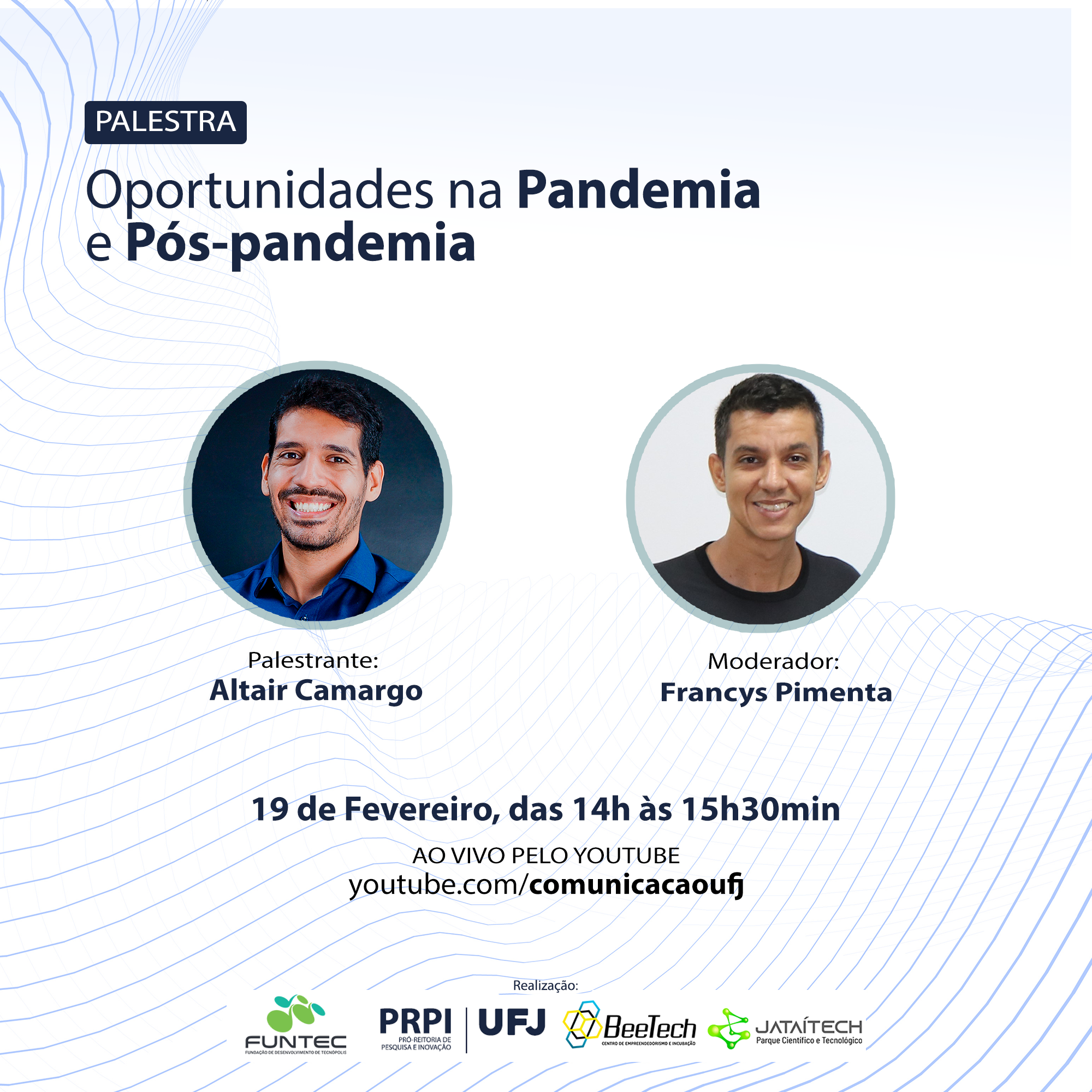 Palestra Oportunidades na Pandemia e Pós-pandemia