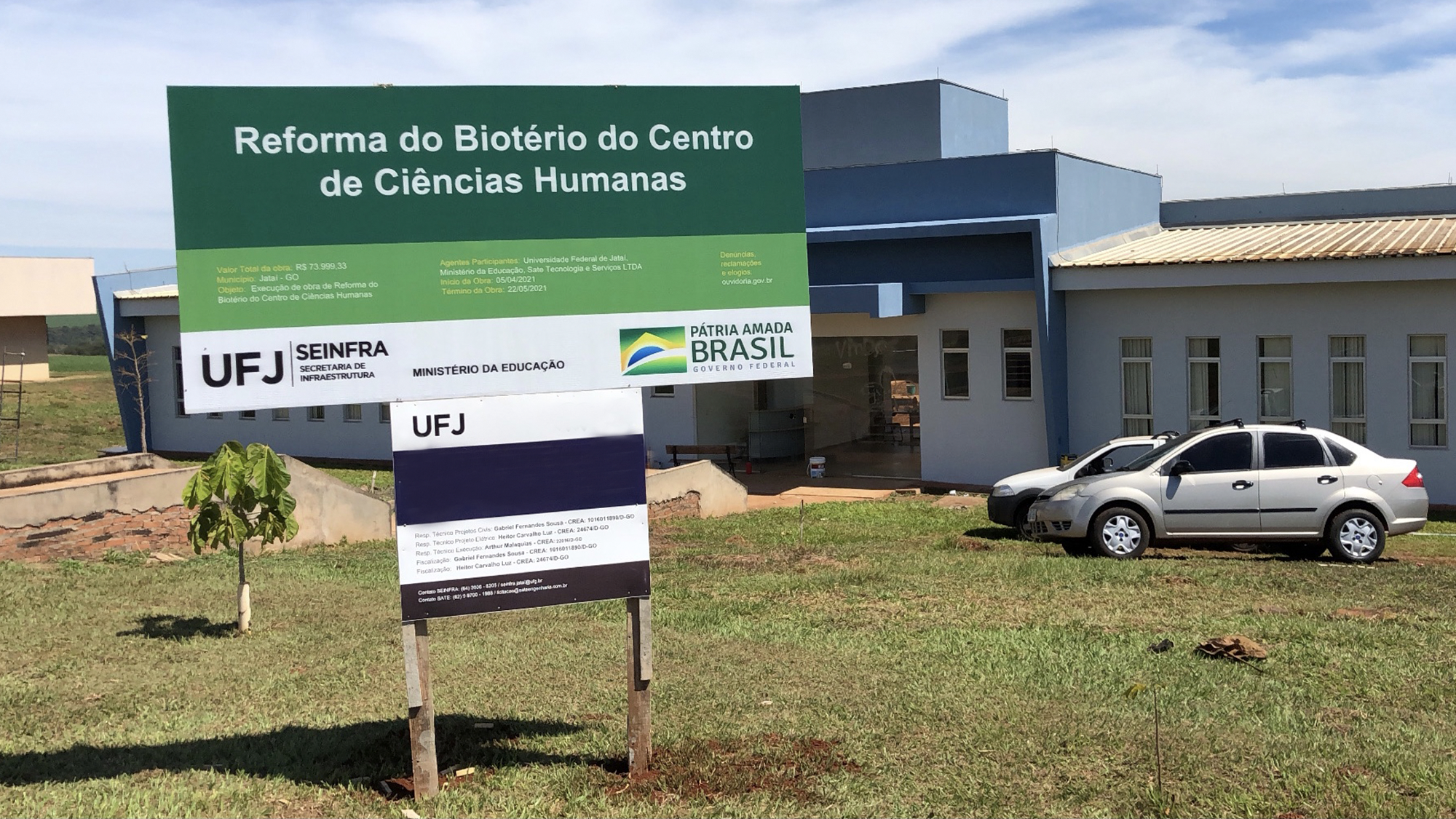 Reforma Prédio de Ciencias Humanas e Letras