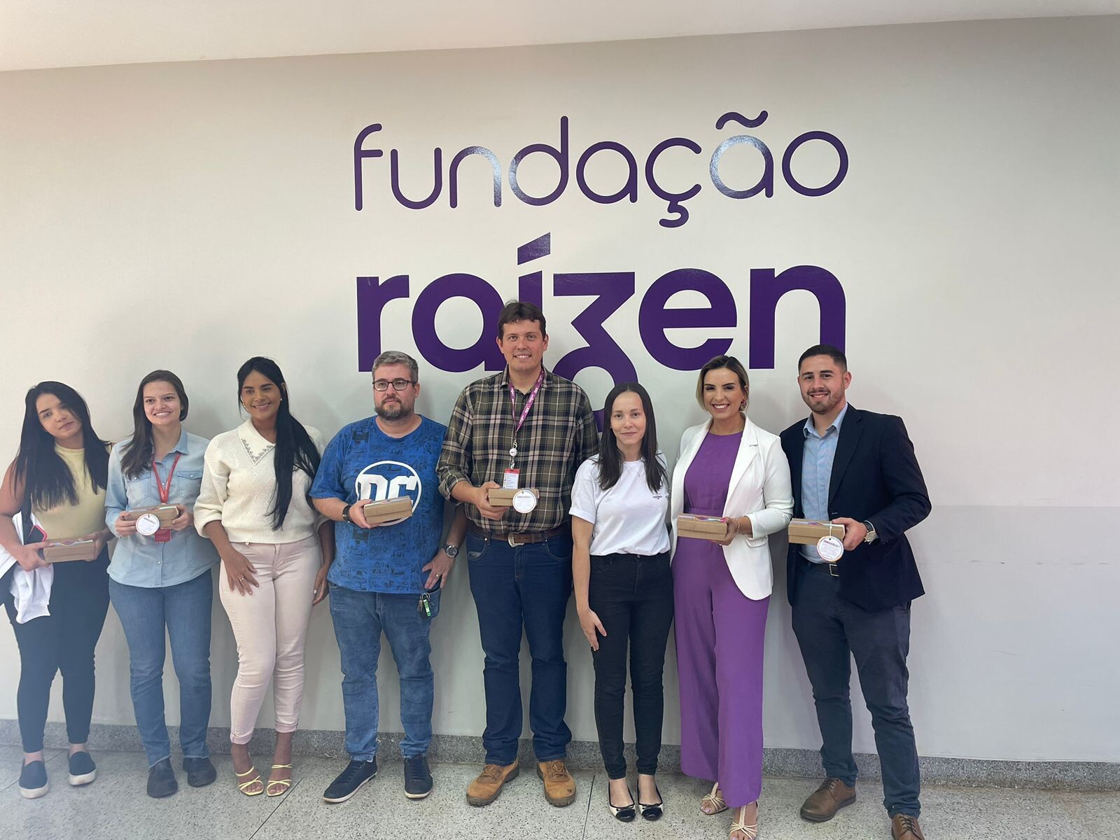 Visita Prof. Dirceu a Fundação Raízen