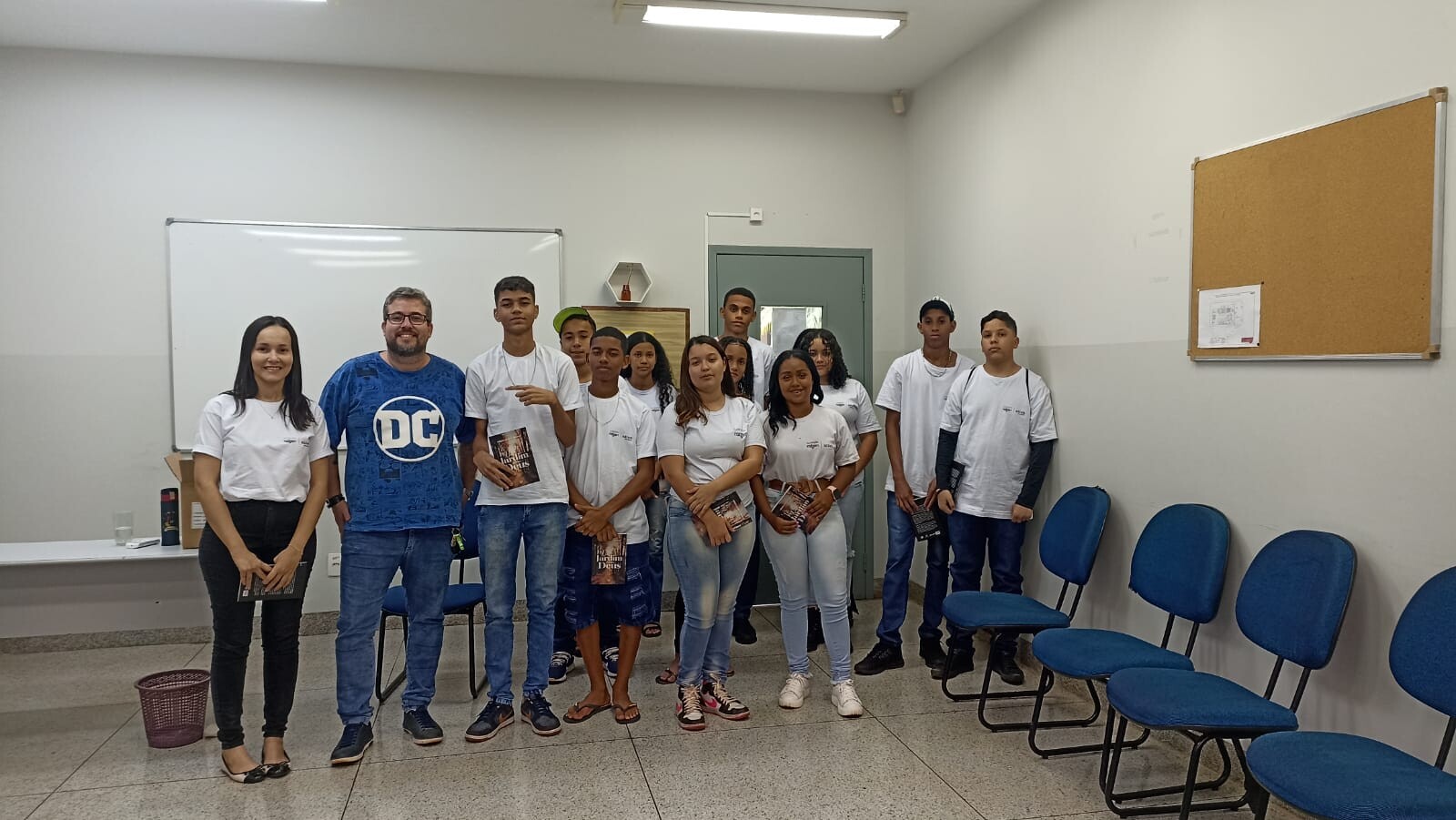 Visita Prof. Dirceu a Fundação Raízen