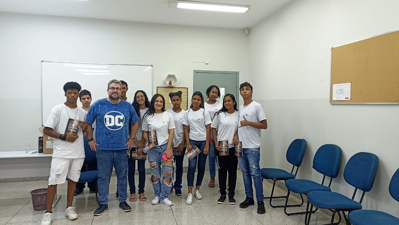 Visita Prof. Dirceu a Fundação Raízen