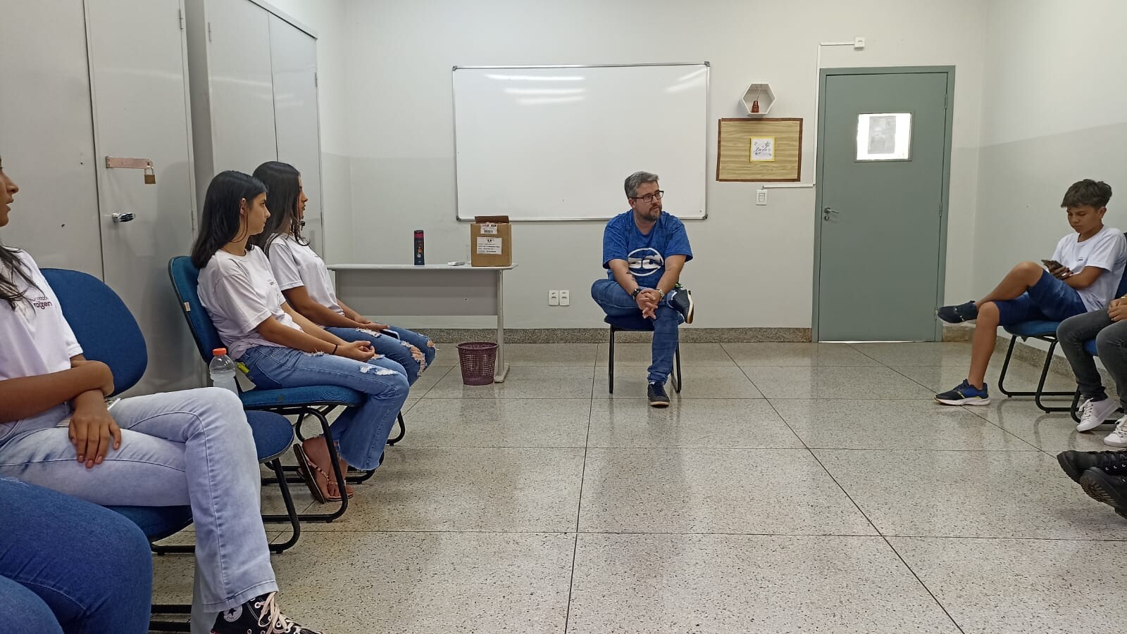 Visita Prof. Dirceu a Fundação Raízen