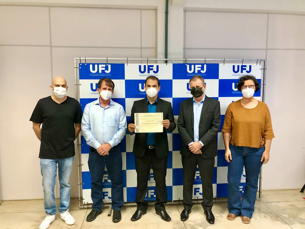 entrega diploma UFJ pos graduacao  Assunção Andrade de Barcelos