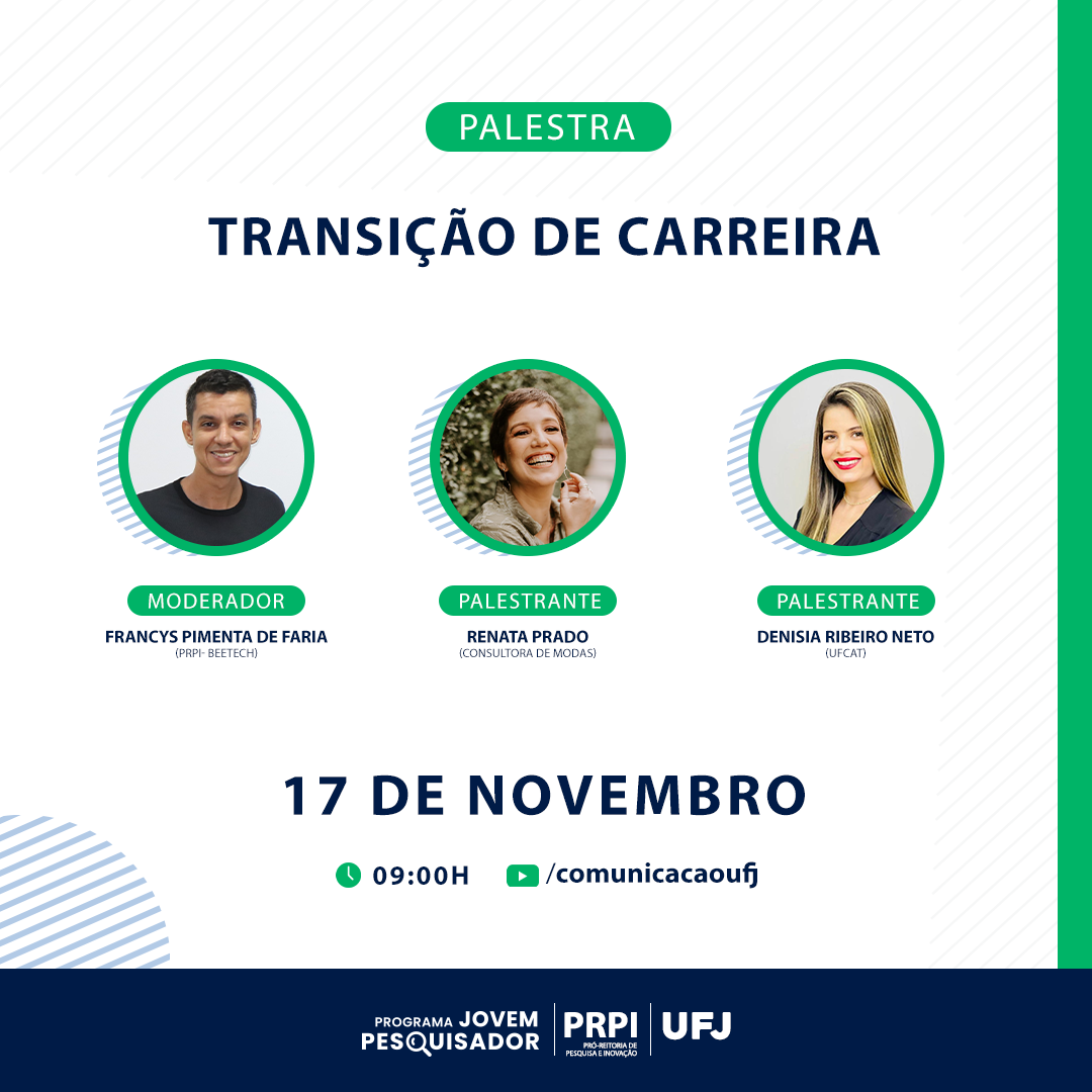 Programa jovem pesquisador - transicao de carreira