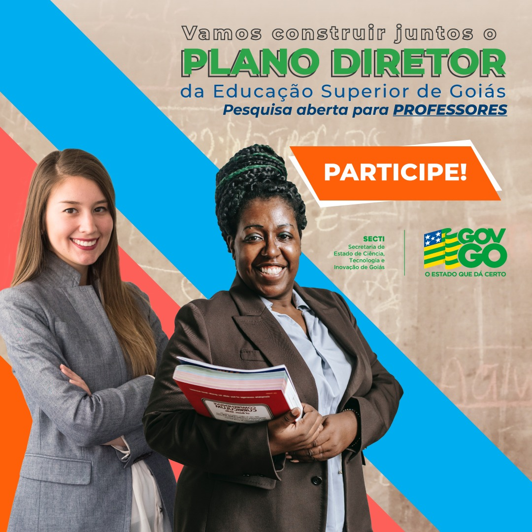 pesquisa plano diretor educacao goias professores