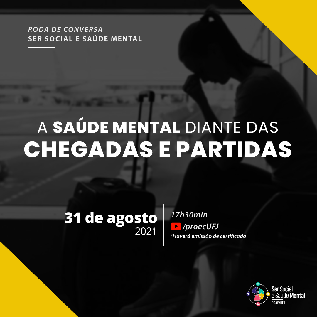 Roda de conversa Ser Social e Saúde Mental 31-08-21