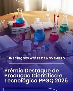 Prêmio Destaque PPGQ 2025