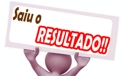 Saiu o Resultado Saiu o Resultado