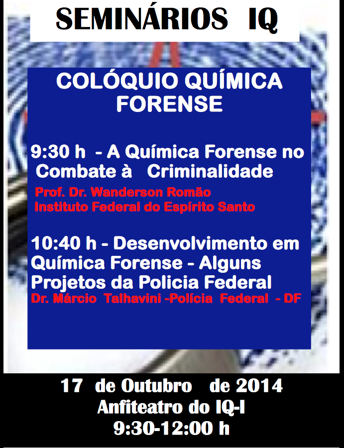 Coloquio Quimica Forense