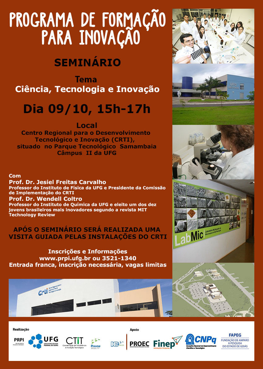 Seminário programa de formação