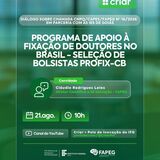DIÁLOGO SOBRE A CHAMADA CNPq/CAPES/FAPEG Nº 16/2026 – PROFIX-CB em parceria com as IES de Goiás.
