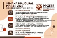 Semana Inaugural 2026