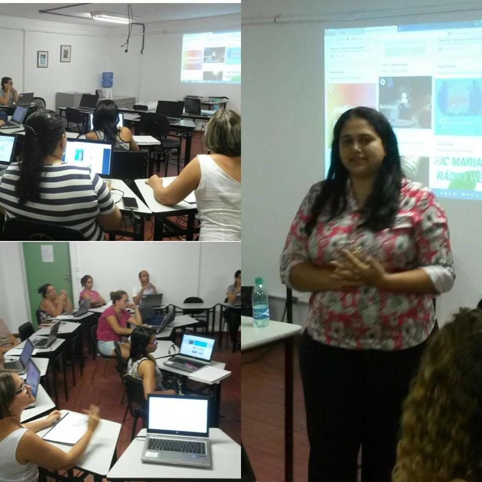 participantes do curso blog educacional