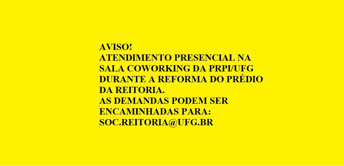 No Coworking da PRPI/UFG, no Parque  Tecnológico