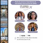 Cartaz Roda de Conversa Lepeg Intercambio 2026