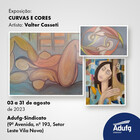 Exposição Curvas e Cores - Valter Casseti