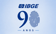 Logo IBGE 90 Anos