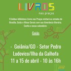 Projeto Livros nas praças em Goiânia 2022