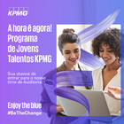 Cartaz Vaga KPMG Brasil Analista Employer Branding