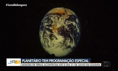 Planetário da UFG no JA G1