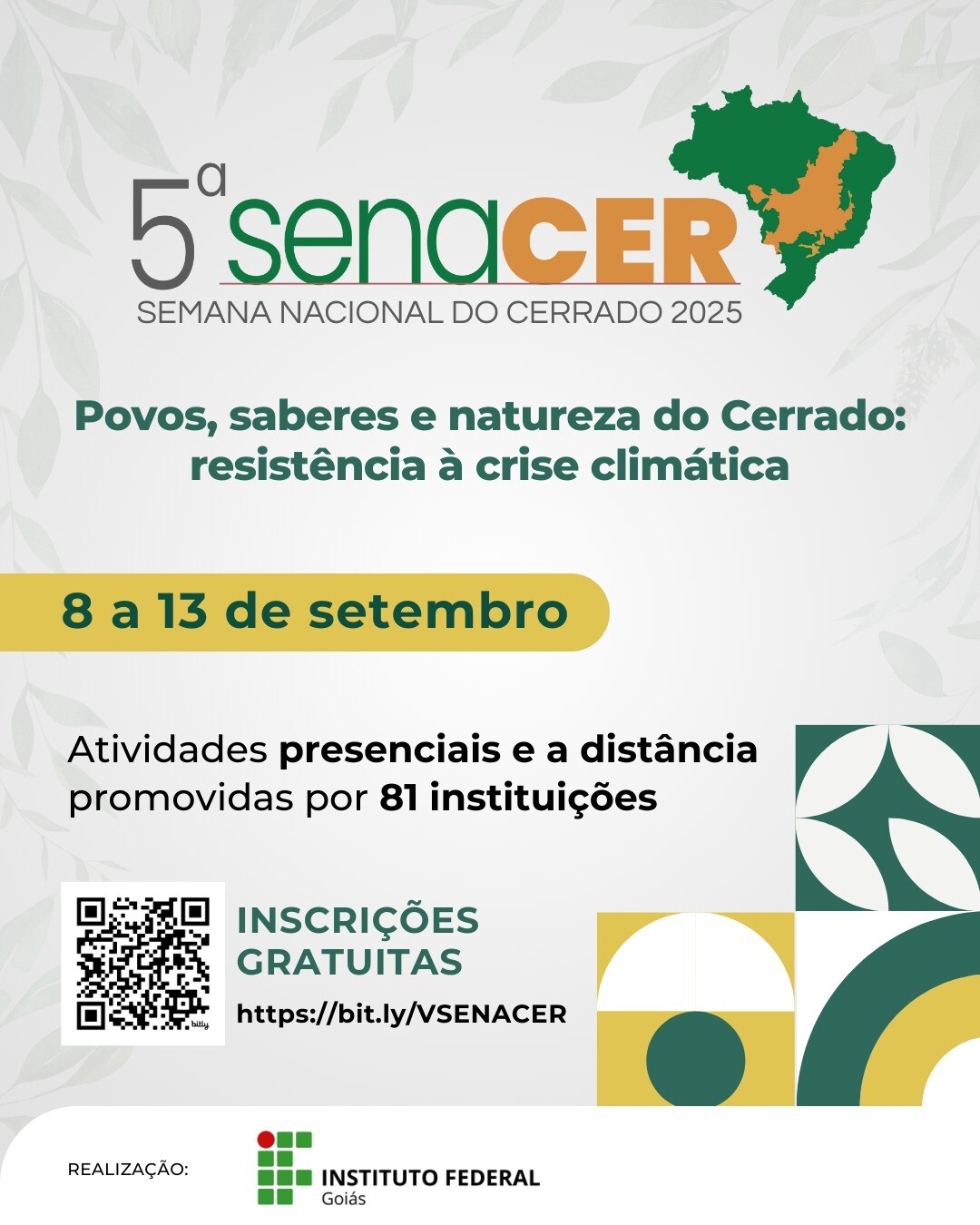 Semana Nacional do Cerrado 2025