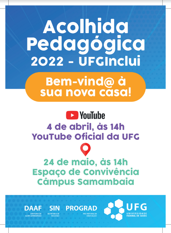 Acolhida pedagogica 2022 UFG