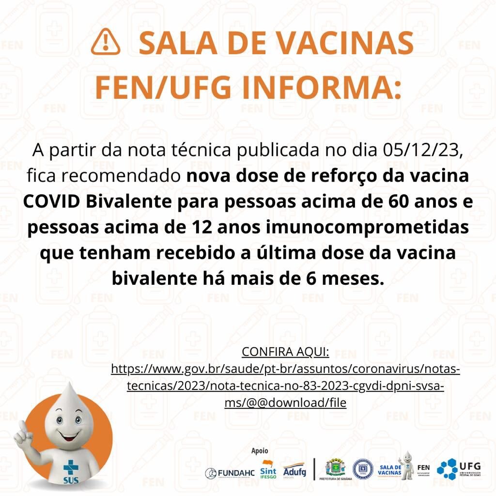Informe Sala de vacinas FEN-UFG 2023