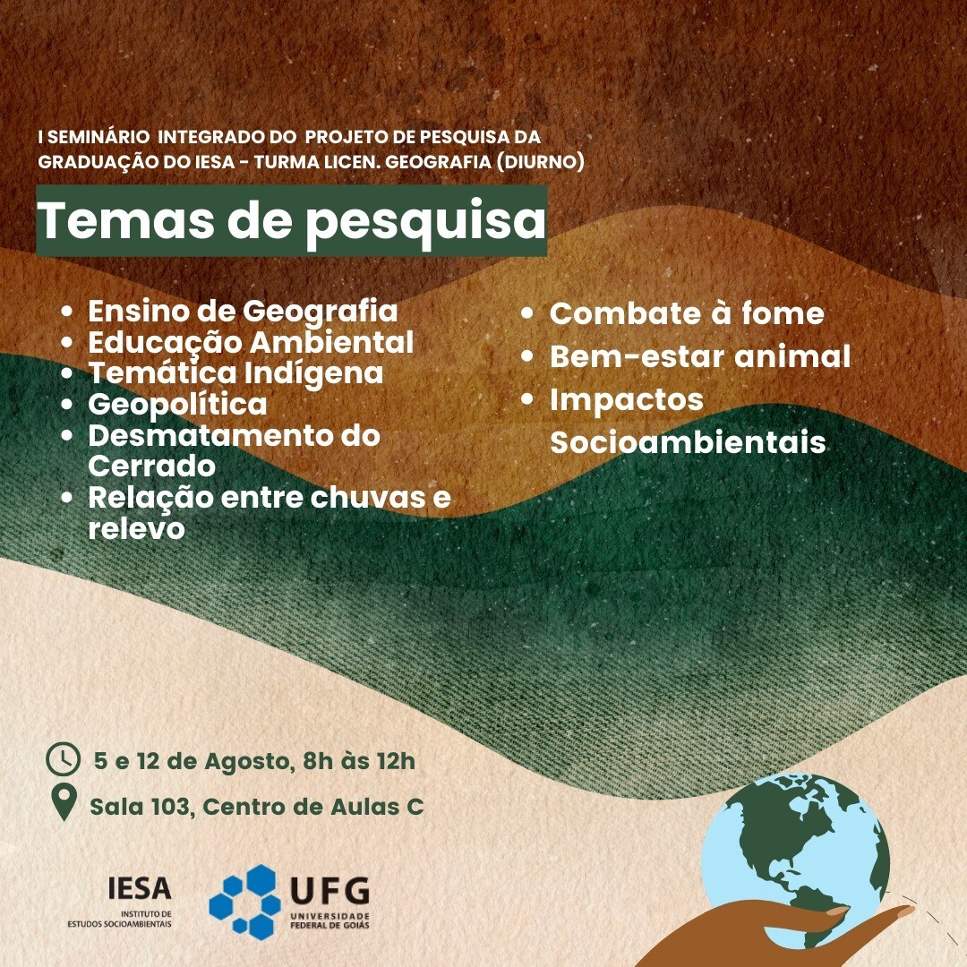 I Seminario Integrado Proj Pesq Grad IESA_2