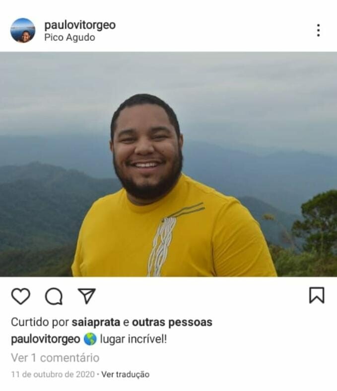 Imagem obtida via Instagram