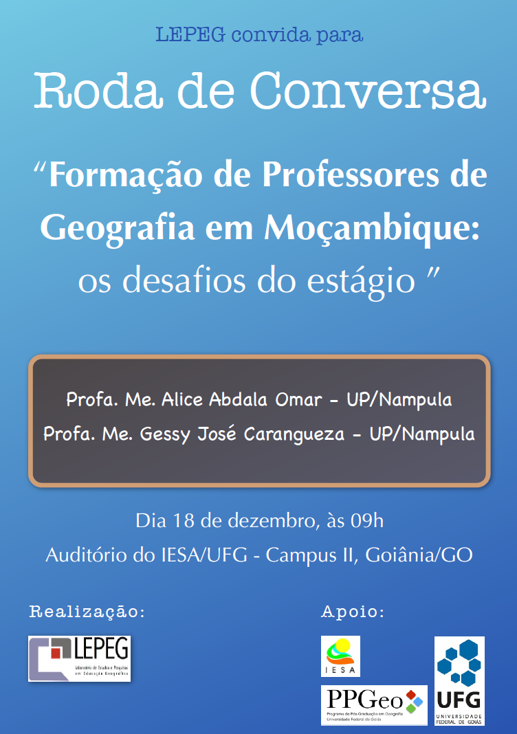 Roda de Conversa LEPEG 18/12/2018