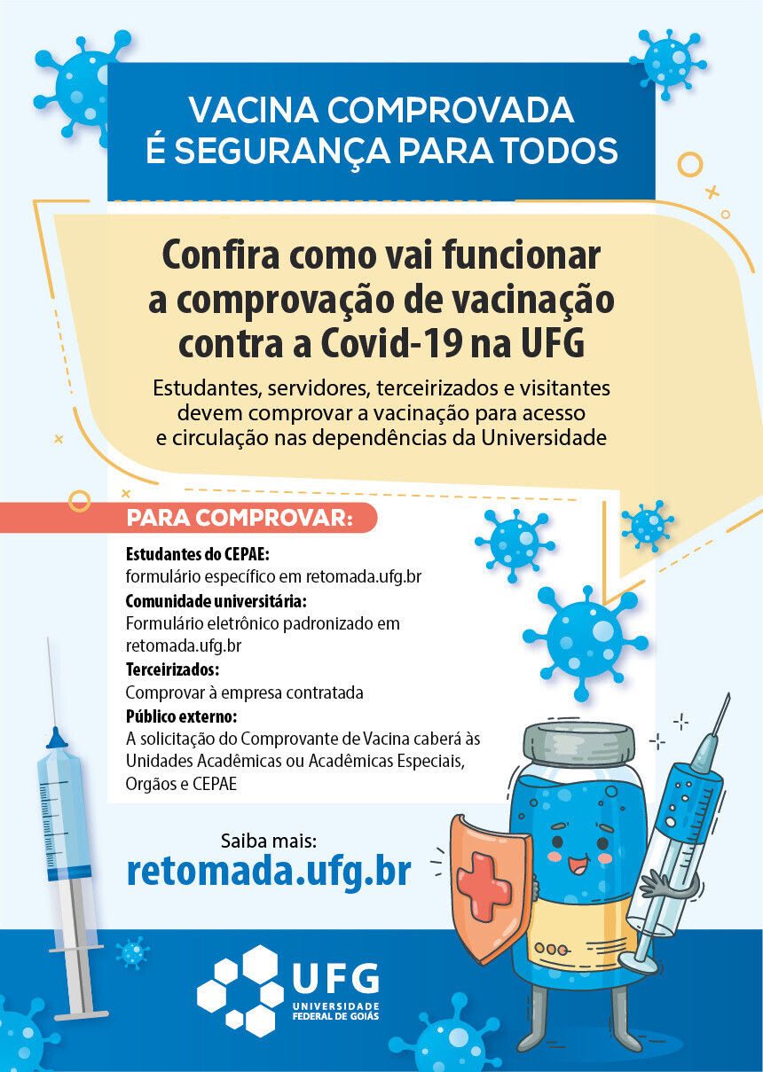 Vacinação para poder estar na UFG