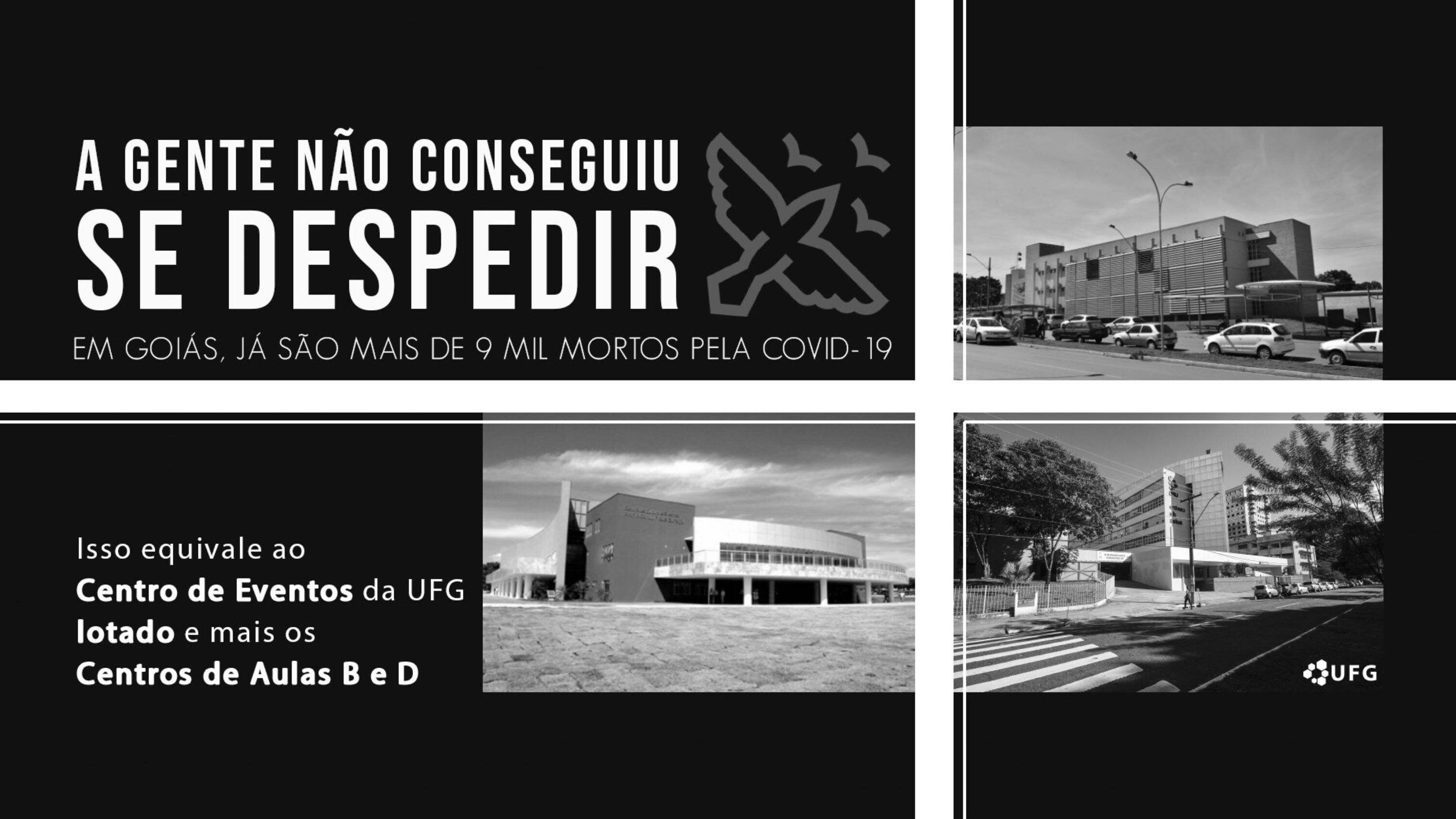 cartaz A gente nao conseguiu se despedir