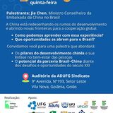 Convite - Brasil e China.