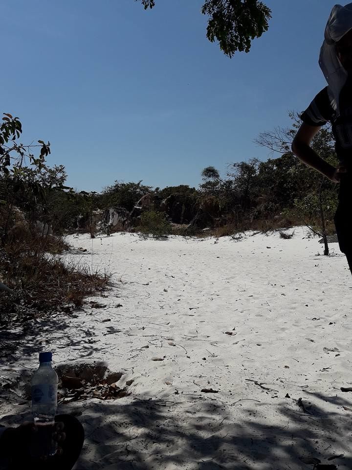 Trabalhos de campo - Chapadão de Santo Ântonio do Rio Verde