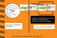 Lançamento de livro promovido pelo NEPCampo e PPGEDUC