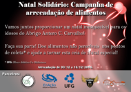 Campanha de arrecadação de alimentos - Natal Solidário
