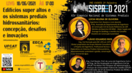 Segunda live PRÉ-SISPRED 2021: Edifícios super altos e os sistemas prediais hidrossanitários: concepção, desafios e inovações